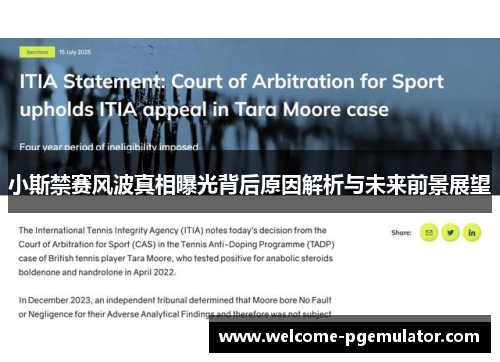 小斯禁赛风波真相曝光背后原因解析与未来前景展望